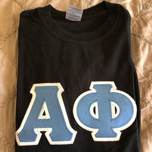 Alpha Phi Sorority Stitched Letters